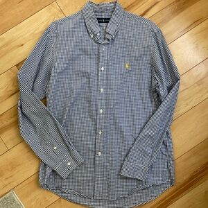 Men's Blue Checkered Shirt
